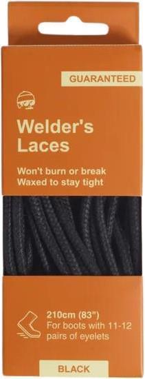 Welder`s Laces - 83" / 210cm - black 1