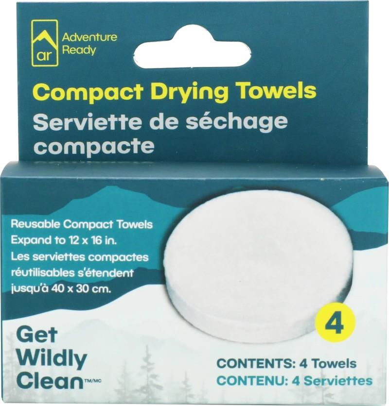 Compact Drying Towels Refill - 4 Pack - not applicable 1