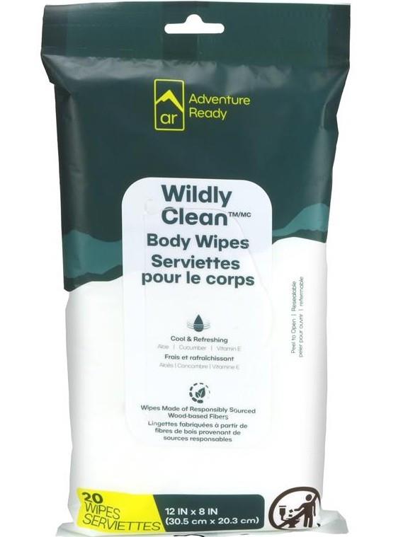 Wildly Clean Body Wipes - 20 Count - not applicable 1