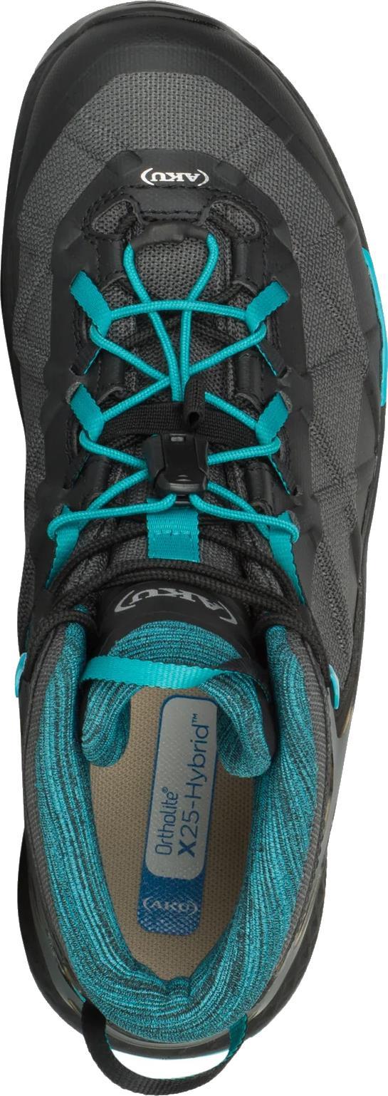 Rocket Mid DFS GTX - Womens - Black / Turquoise 4