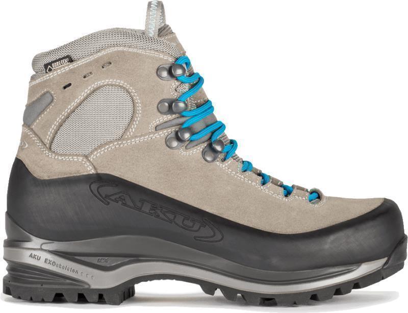 Superalp GTX - Womens - Light Grey / Turquoise 2