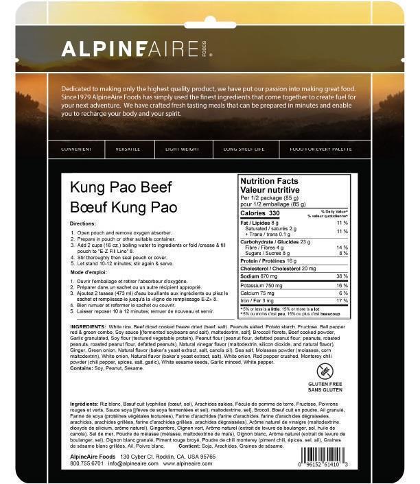 Kung Pao Beef - Gluten Free - Not Applicable 2