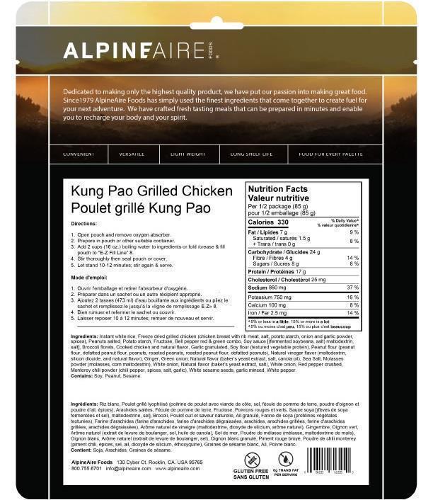 Kung Pao Grilled Chicken - Gluten Free - Not Applicable 2