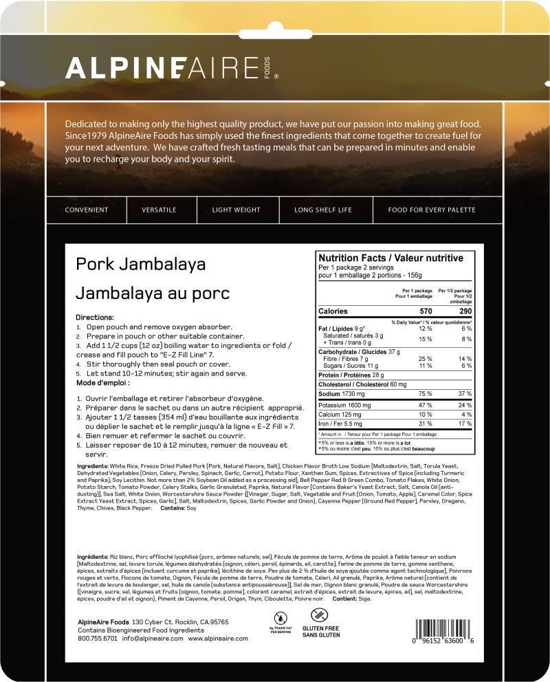 Pork Jambalaya - Gluten Free - Not Applicable 2