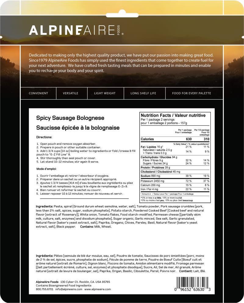 Spicy Sausage Bolognese - Not Applicable 2