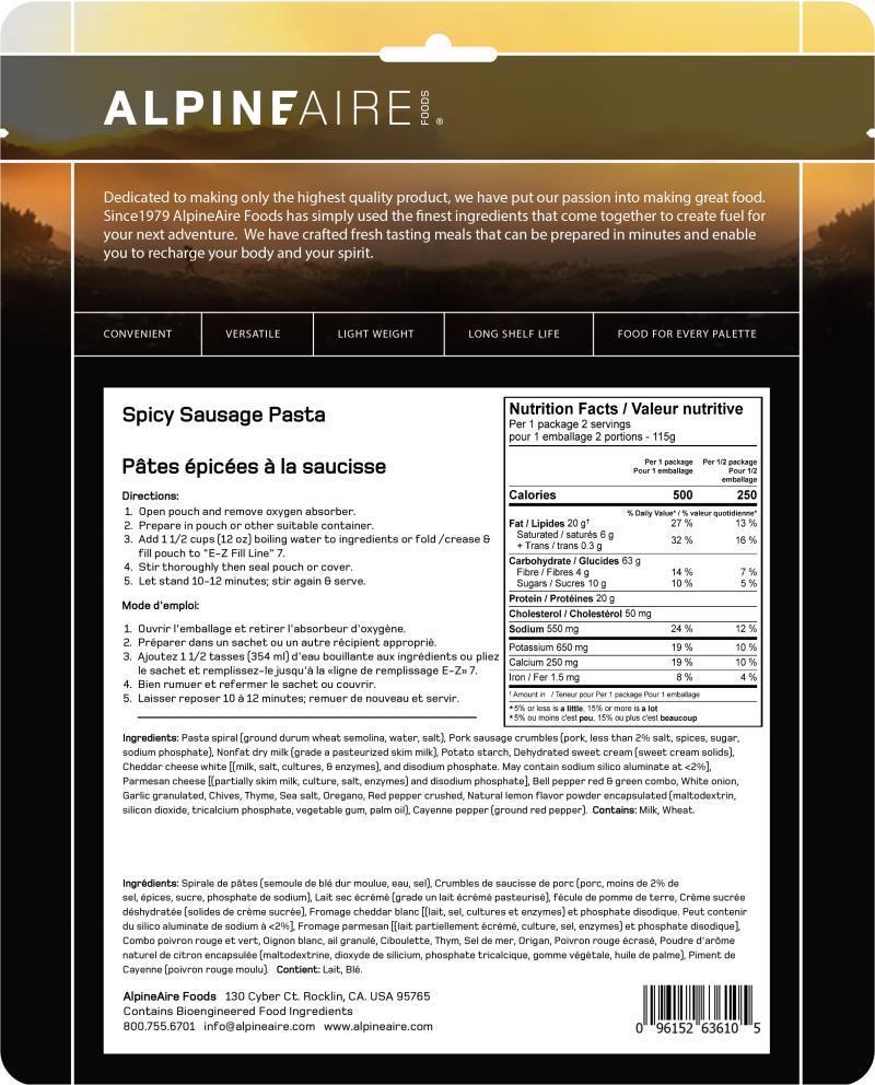 Spicy Sausage Pasta - Not Applicable 2
