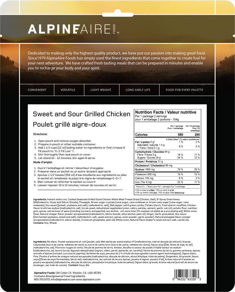 Sweet & Sour Grilled Chicken - Not Applicable 2
