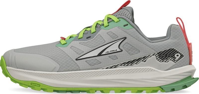 Lone Peak 9 - Womens - gray / lime 1