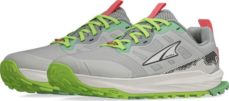 Lone Peak 9 - Womens - gray / lime 1