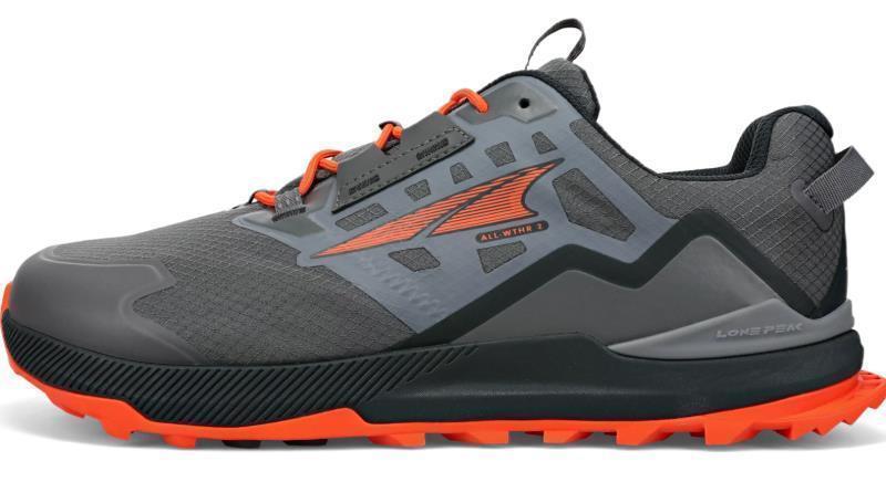 Lone Peak All-Wthr Low 2 - Mens - gray / orange 1