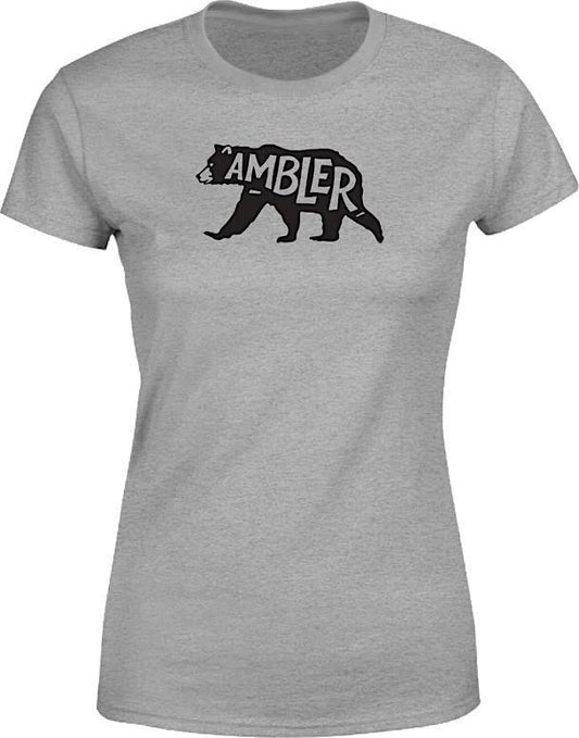 Amble T-Shirt - Womens - heather grey 1