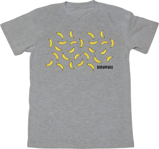 Bananas T-Shirt - Mens - heather grey 1