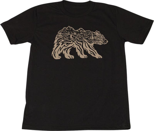 Bear T-Shirt - Mens - black 1