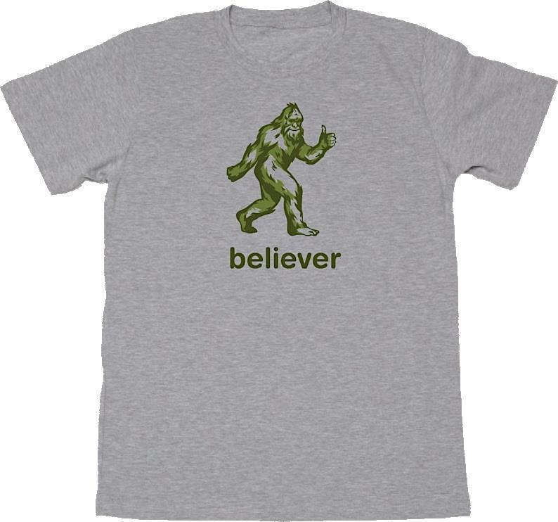 Believer T-Shirt - Mens - Heather Grey 1