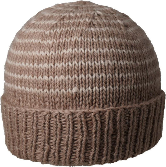 Lux Pin Stripe Toque - Mens - tan 1
