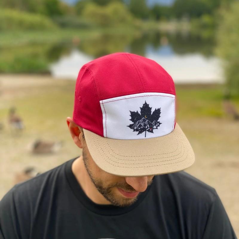 Maple Tent - cherry / khaki 1