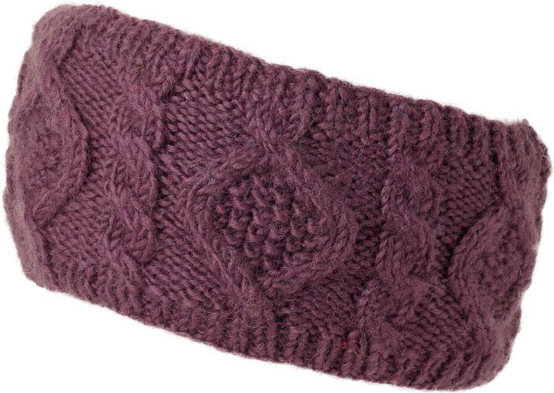 Mia Headband - Womens - Deep Mauve 1