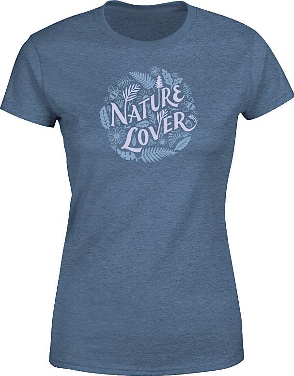 Nature Lover T-Shirt - Womens - heather charcoal 1