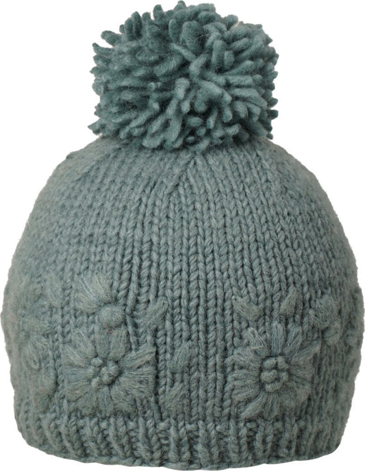 Petal Beanie - eucalyptus 1