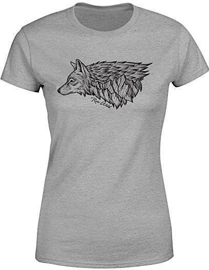 Run Wild T-Shirt - Womens - Heather Grey 1