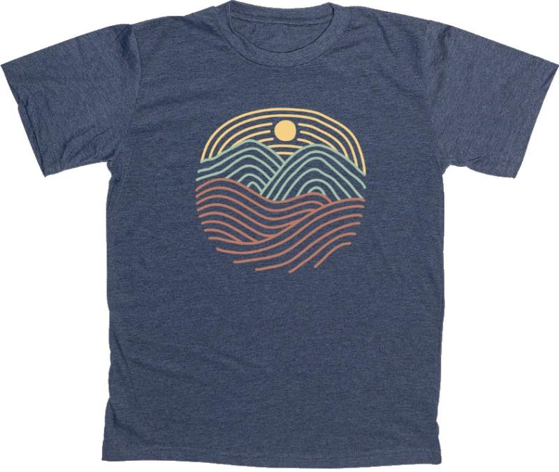 Sierra T-Shirt - Mens - heather charcoal 1