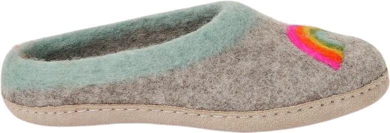 Slocan Slipper - Kids - Heather Grey 1