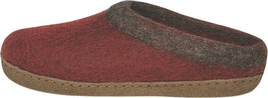 Slocan Slippers - Unisex - Burgundy 1