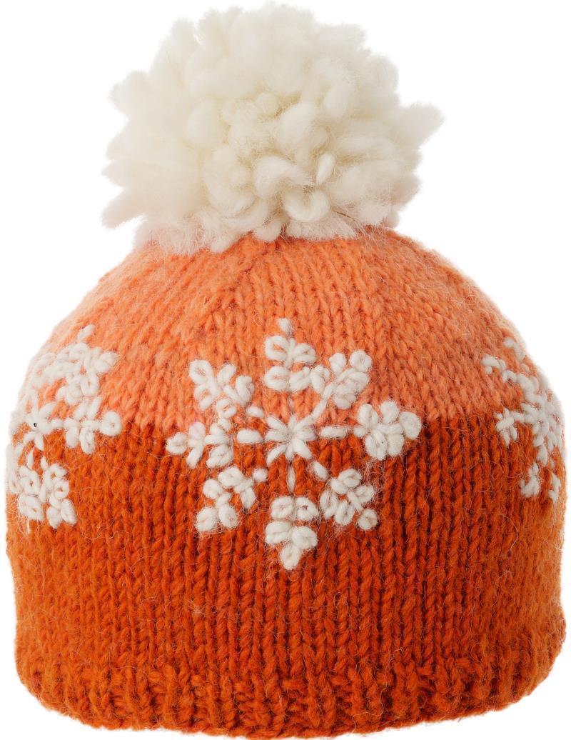 Snowflakes - Kids - orange 1