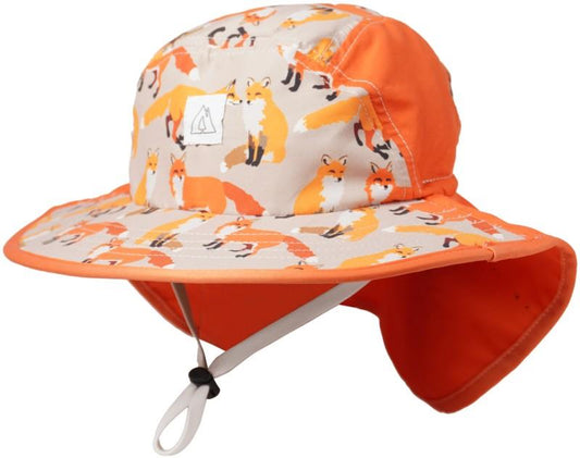 Solar Sunhat - Kids - foxes 1
