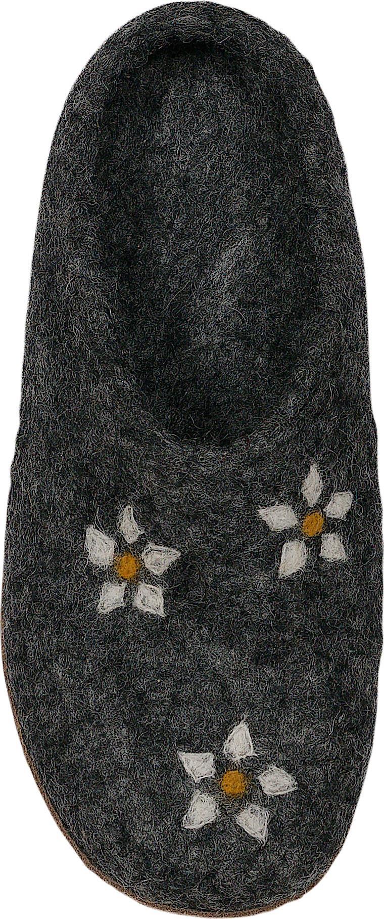 Valhalla Slippers - Unisex - heather charcoal 1