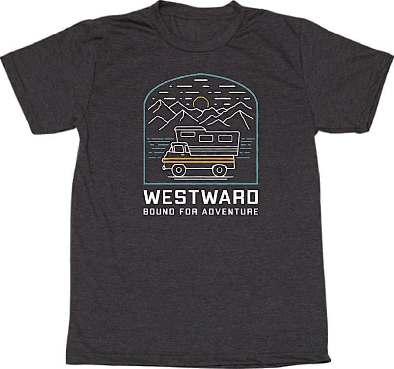 Westward T-Shirt - Mens - heather charcoal 1