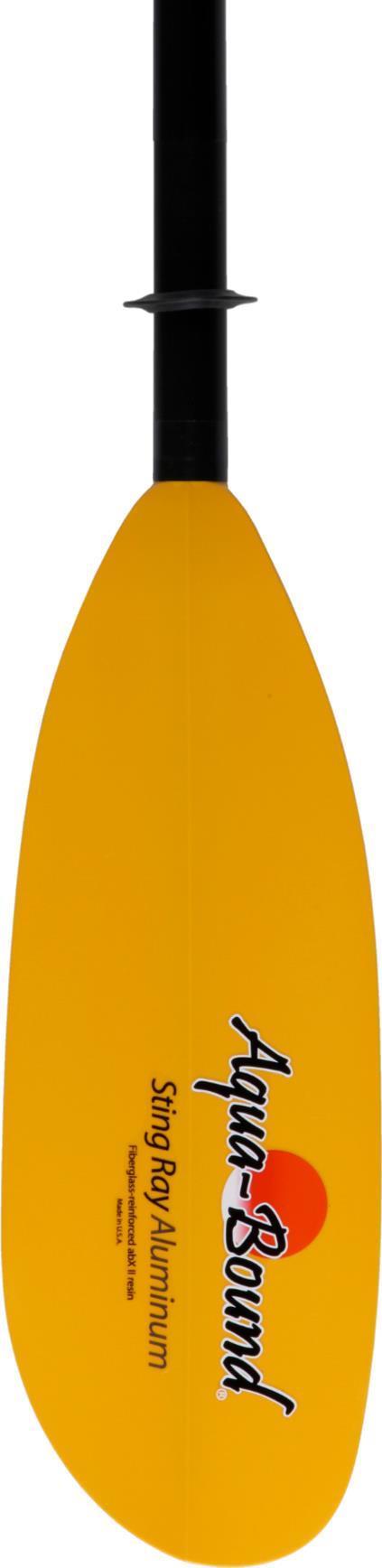 StingRay Yellow Fiberglass Blade / Aluminum Shaft 2pc - Yellow 3