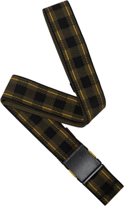 Plaid - crocodile / mustard 1