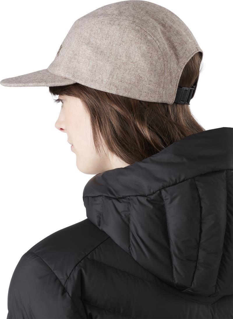 5 Panel Wool Hat - Dark Verra Heather 4