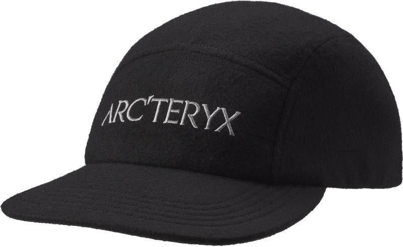 5 Panel Wool Hat - black heather 1