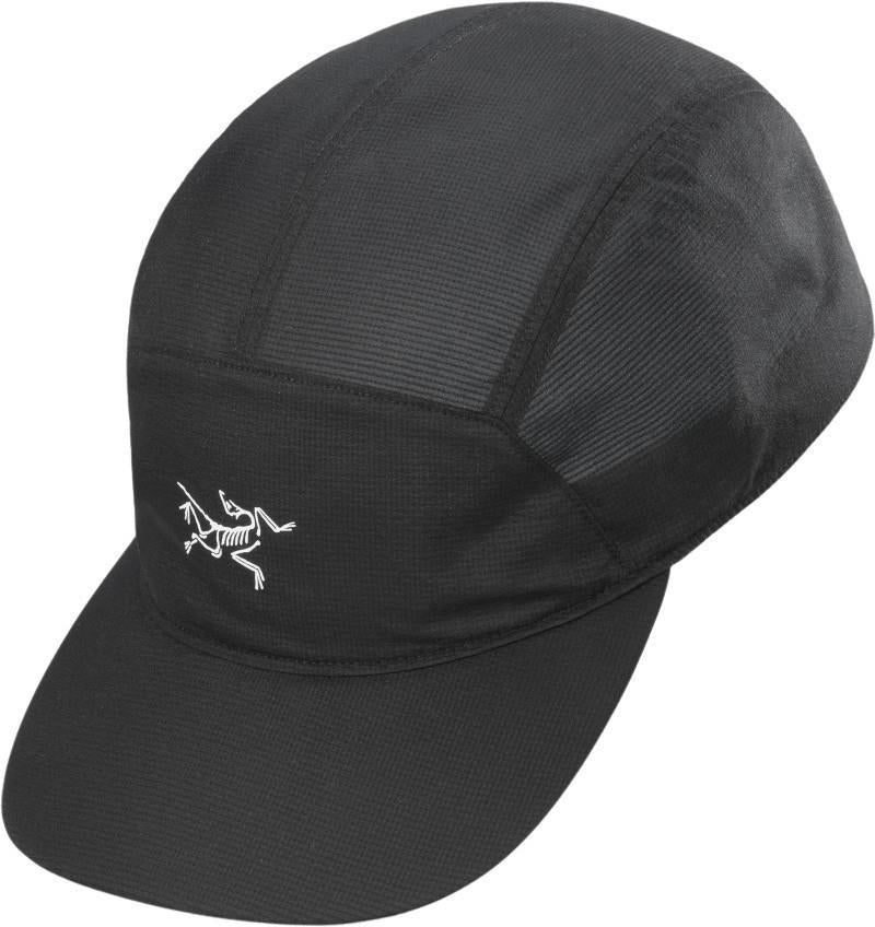 Aerios 5 Panel Cap - black / arctic silk 1