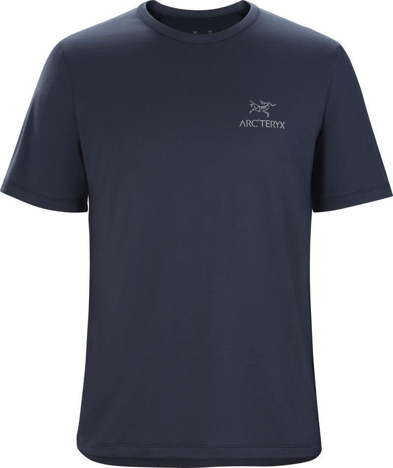 Arc`Logo Emblem SS Wool - Mens - Black Sapphire 1