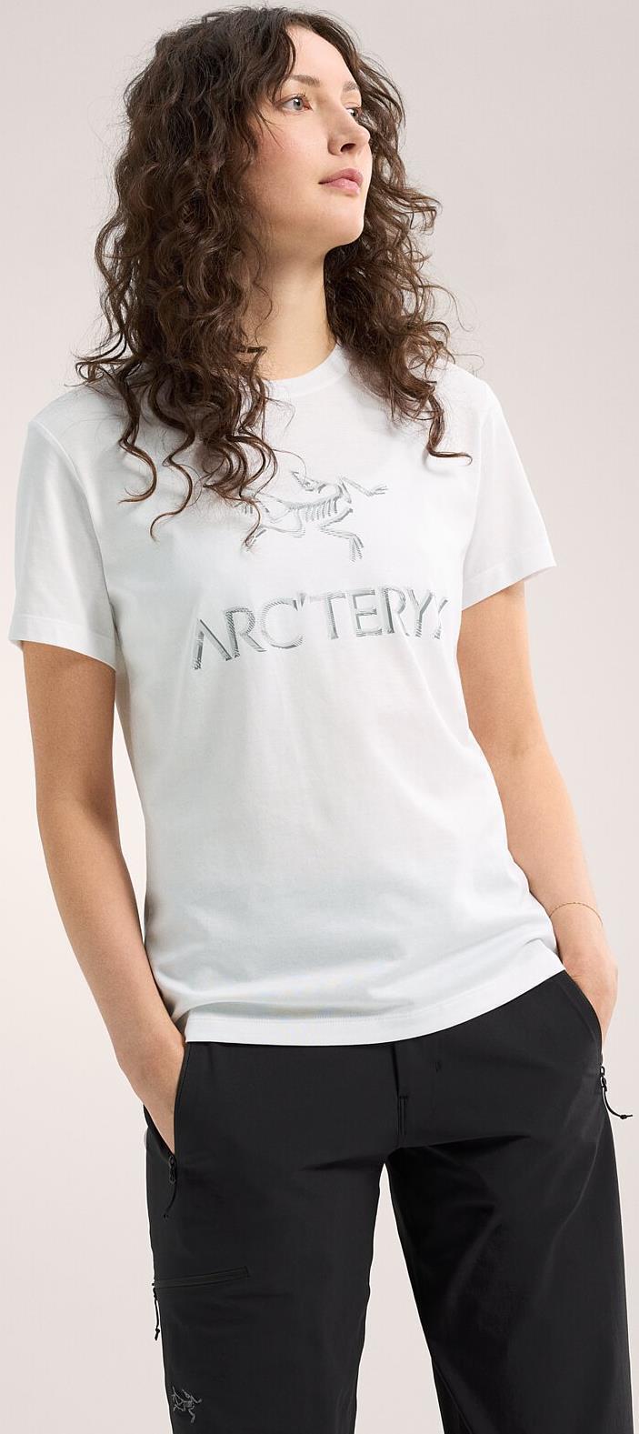 ArcWord Cotton T-Shirt SS - Womens - White Light 2