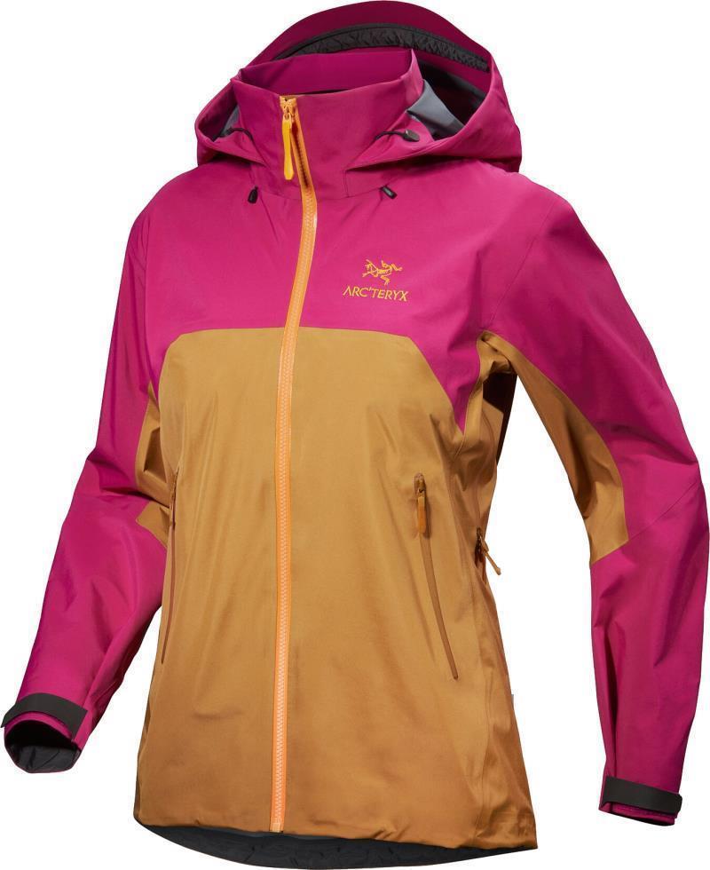 Beta AR Jacket - Womens - Yukon / Amaranthus / Edziza 1