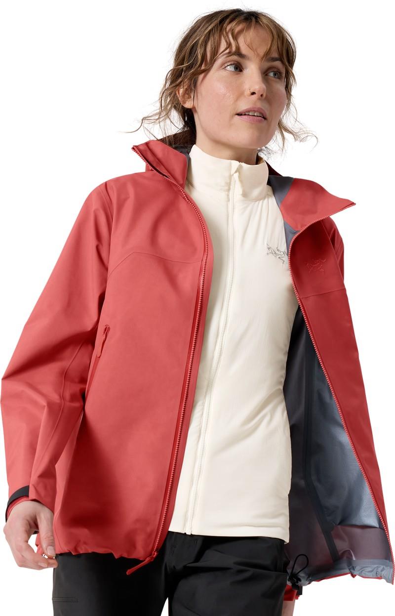 Beta Jacket - Womens - stone red 1
