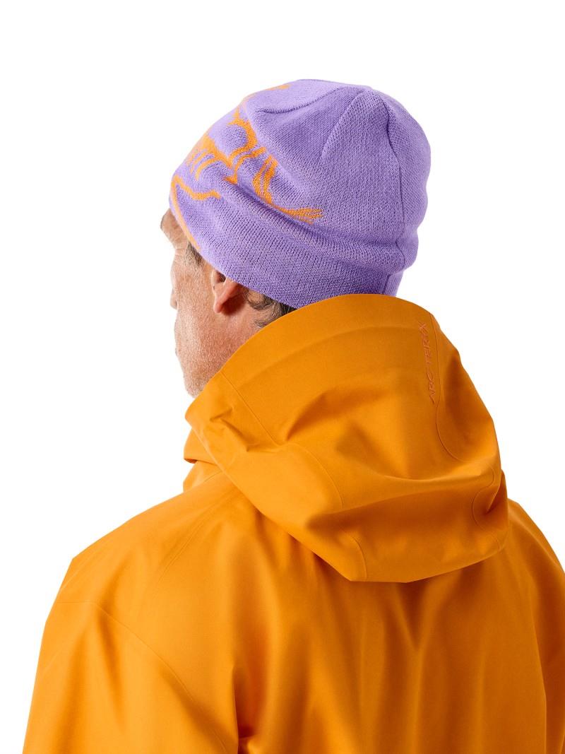 Bird Head Toque - aster / blaze 1