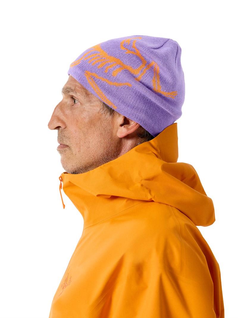 Bird Head Toque - aster / blaze 1