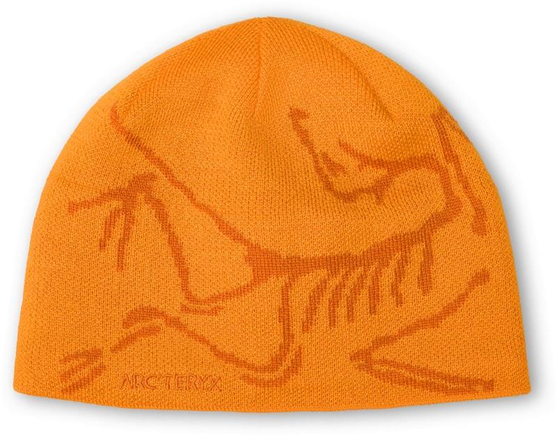 Bird Head Toque - blaze / copper sky 1