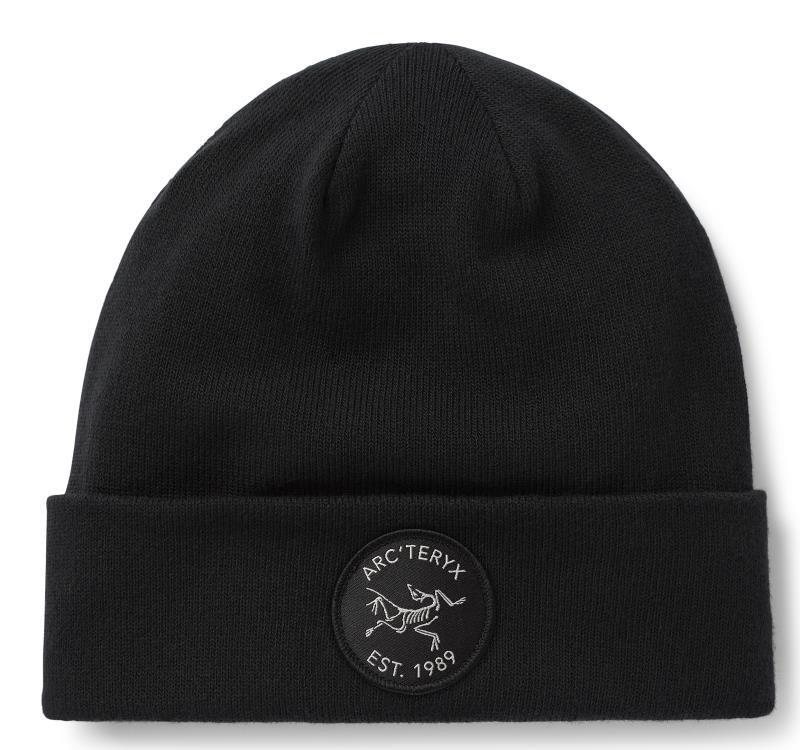 Bird Patch Toque - Black 1