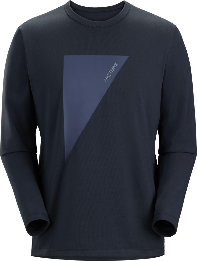 Captive Arc`Postrophe Word LS Shirt - Mens - Black Sapphire 1