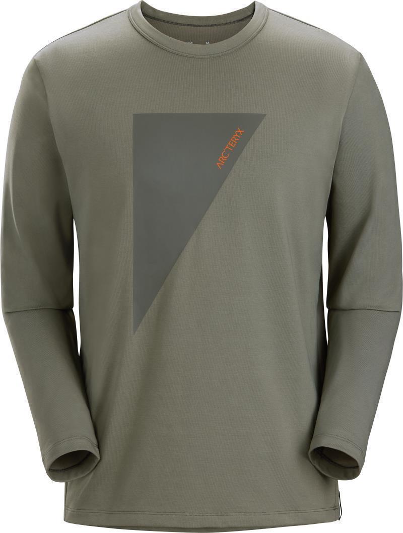 Captive Arc`Postrophe Word LS Shirt - Mens - forage 1