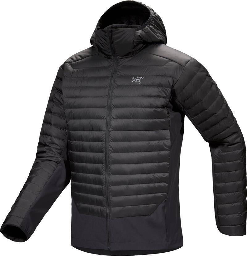 Cerium Hybrid Hoody - Mens - Black 1