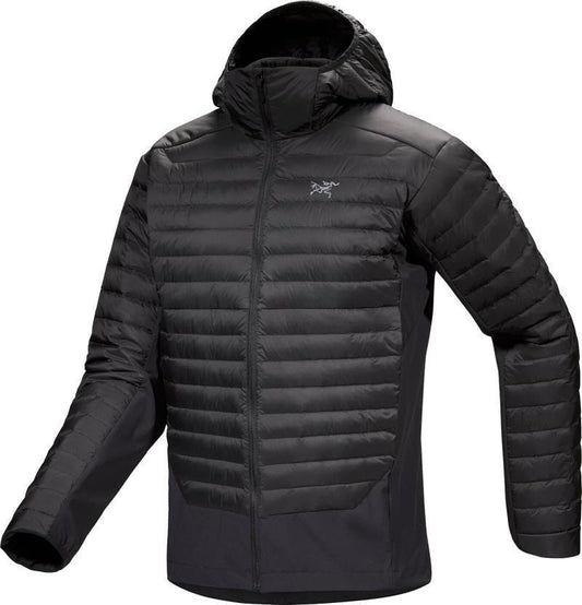 Cerium Hybrid Hoody - Mens - Black 1