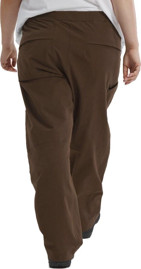 Clarkia Cotton Pants Wide Leg, Reg - Womens - carob 1