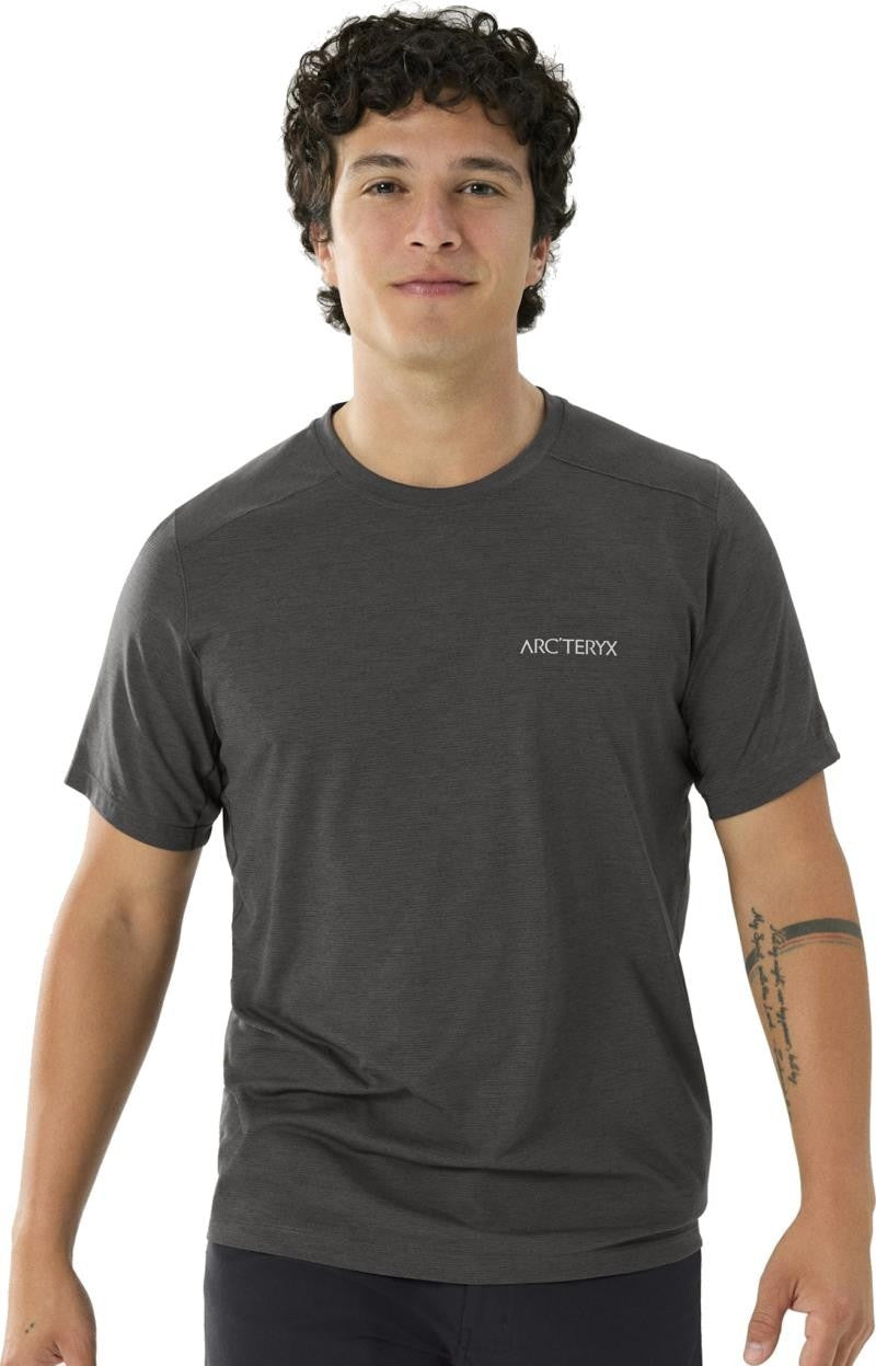 Cormac ArcBird Logo SS - Mens - black heather 1